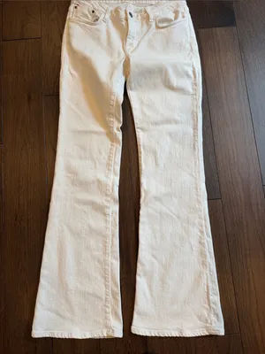 !it jeans Diva White Flare Jeans Size 29 thumbnail 1