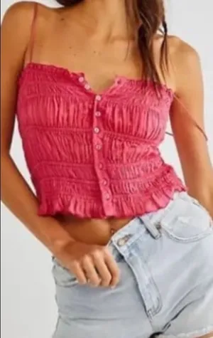 Free People Meridian Corset Top. Size Large thumbnail 1