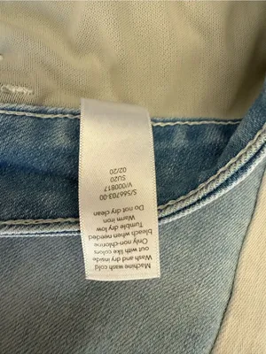 Athleta Sculpt Tek Straight Tuxedo Stripe Jeans Size 16 thumbnail 8