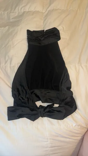 Nasty Gal Top Satin Halter thumbnail 3