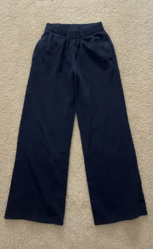 Hollister Navy Blue Sweatpants thumbnail 1