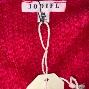 hot pink argyle design cardigan size M NWT thumbnail 3
