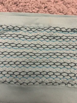Aerie blue tube top with pattern thumbnail 3