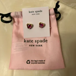 Kate Spade Red Heart Earrings thumbnail 1