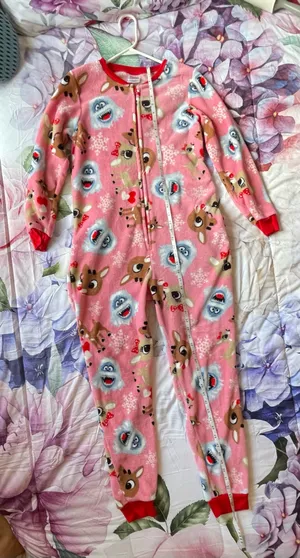 Adolfo Pink Christmas Pijama thumbnail 8