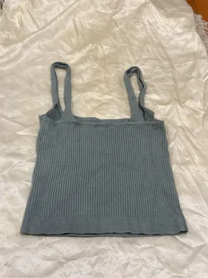 Garage blue tank Top thumbnail 2