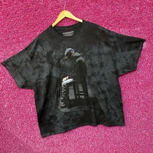 XXXTentacion Sitting Down Portrait "The Revenge Tour" Black Tie Dye T-Shirt XXL thumbnail 3