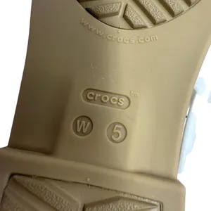 Crocs Size 5‎ Sandals White Strappy Comfort Vacation Summer Beach Pool Everyday thumbnail 8
