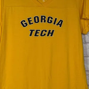 U-Trau Georgia Tech Yellow XL T-Shirt NWT thumbnail 2