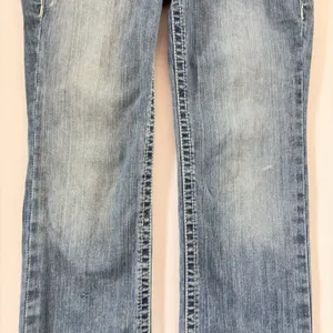 Ariat REAL Denim Womens Mid Rise Straight Leg Jeans Medium Wash‎ Western 29R thumbnail 4