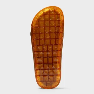 Shade & Shore Amber Transparent Double Buckle Slide Sandals thumbnail 4