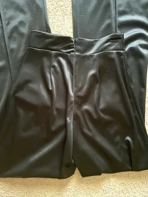 Satin Pants Black thumbnail 3
