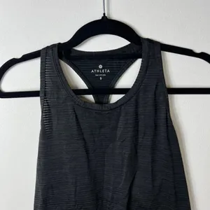 Athleta black‎ racer back tank top women’s size small thumbnail 2