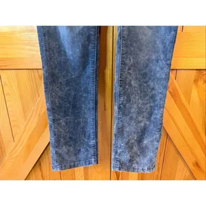 Dear John Marbled Grayish Blue Low Rise Lightweight Corduroy Jeans Size 27 (7302 thumbnail 3