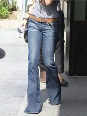 Vintage J Brand Low Rise Flare Jeans 24 Icicle Blue Y2K Minimal Retro 2000s thumbnail 2