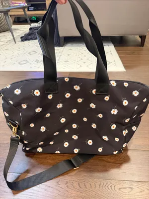 Anthropologie Alice + Olivia by Stacey Bendet Daisy Print Duffel Bag - C27 thumbnail 1
