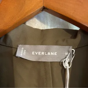 Everlane The Japanese GoWeave Notch Shirt Dress‎ Collar Mini Short Sleeve NWT 00 thumbnail 4