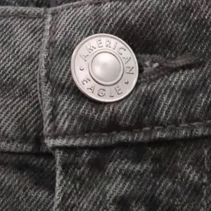 American Eagle Stovepipe High Rise‎ Jeans Womens Size 00 Grey Snake Grunge NWT thumbnail 11