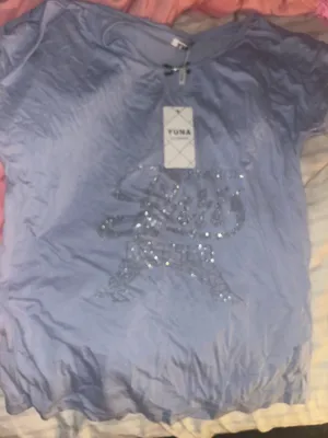 Boutique Paris France glitter shirt thumbnail 1