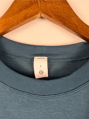Lululemon Swiftly Relaxed Long-Sleeve Shirt in blue green size 2 thumbnail 2