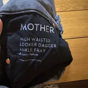 Mother high waisted looker dagger ankle fray Lacey saloon 23 jeans thumbnail 10