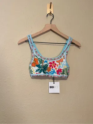 Beach Riot Francis Top Tropical Sands top Size Small NWT thumbnail 6