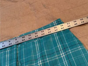 Izod Teal Plaid Skort thumbnail 7