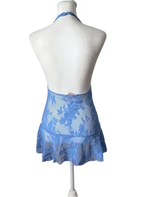 Victoria’s Secret Halter Lace Babydoll Dress thumbnail 4