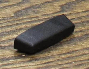 Sharper Image Replacement Foot for Journey Lite Hardside Suitcase Black One Size thumbnail 1