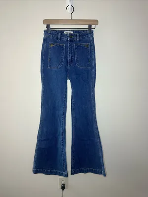 ROLLA’S Eastcoast Flare high rise jeans style R33J04 size US 25 thumbnail 10