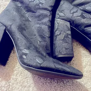 Jessica Simpson moody floral tall block heeled boot size 7.5 aninada thumbnail 6