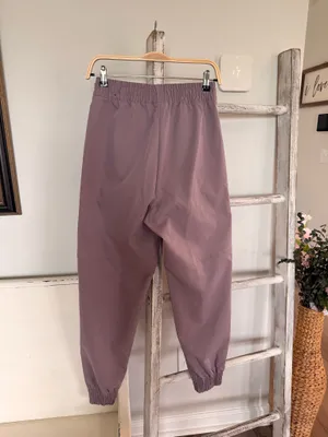 Nike Dusty Purple Active Casual Travel Jogger Pants Small thumbnail 2