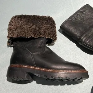 Blondo Shearling Lined Fisherman Core Boots Size‎ 6.5 B36 thumbnail 4