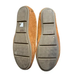 Vionic Shoes Womens Size 7 Brown Suede‎ Moccasin Chain Loafer Flats Comfort thumbnail 8