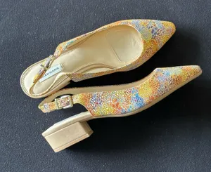 Alex Marie “Charlyn” Sling back block heels thumbnail 1