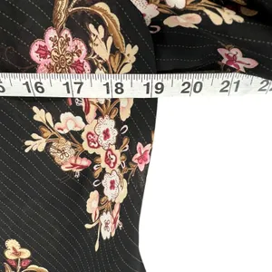 Fashion Bug Vintage 90s Floral Babydoll Top L Cinched Bust Y2K Romantic Fairy Grunge Blouse thumbnail 6