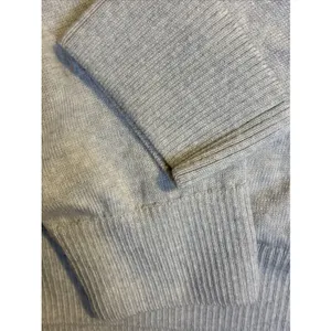 Banana Republic Women’s Merino Wool Crewneck Sweater XL Gray Pullover thumbnail 4