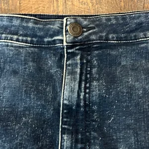 American Eagle Outfitters‎ Dark Blue Denim Mini Skirt Stretch Size 12 thumbnail 2