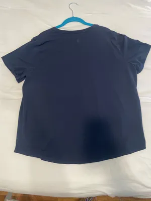 Lululemon Short Sleeve Shirt Navy thumbnail 2