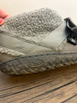 Chaco Ramble Fluff Slippers Women's size 9 Gray thumbnail 5
