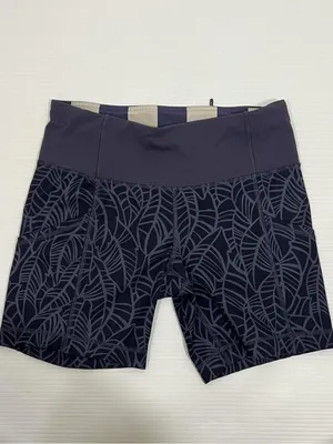 Lululemon Run Dart & Dash Block-It Pocket Bike Shorts Purple Size 4 thumbnail 6