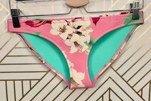 Triangl Pink‎ Floral Neoprene Bikini Bottom thumbnail 1