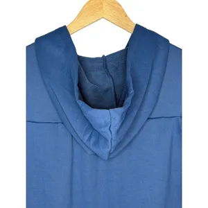 Cicy Bell‎ Hooded Romper Women XL Blue Zip Up Athleisure Short NWT Jumpsuit thumbnail 5
