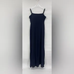 Show Me Your Mumu‎ Lauren Tie Maxi Dress Navy Women's Large NEW $188 thumbnail 5