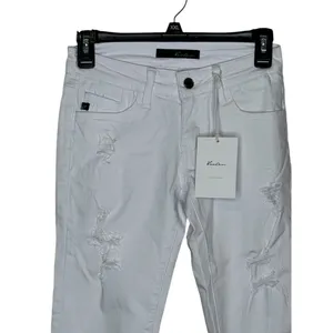 Kancan Women's Jeans June Low Rise Ankle‎ Skinny Denim KC6050WT White 1/24 NWT thumbnail 4