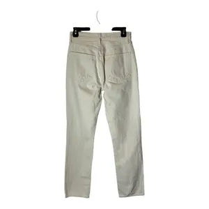 Agolde Jeans Women 26 Winter White Paper Wash Remy High Rise Crop‎ Straight Leg thumbnail 3