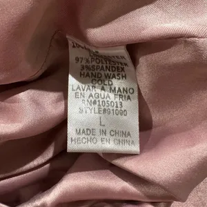 Altar’d State Crushed Velour Pink Scalloped Dress Women’s Large thumbnail 3