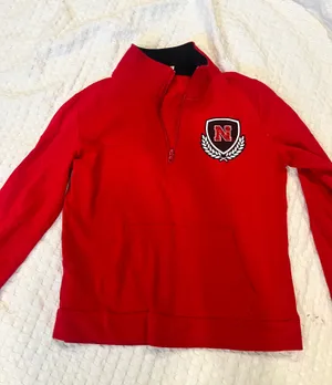 PINK Nebraska quarter zip thumbnail 1