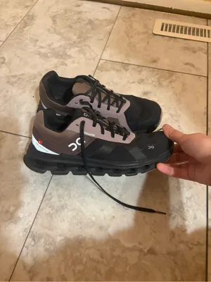 Oncloud On Running Cloudrunner black & dark purple running shoes thumbnail 6