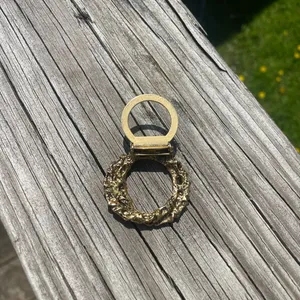 Vintage Twist Scarf Clip Bronze thumbnail 3
